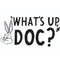 Looney Tunes Bugs Bunny Whats Up Doc Wii Remote Controller Skin